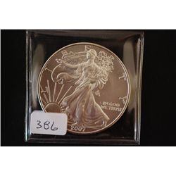 2007 Silver Eagle $1