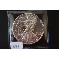 2011 Silver Eagle $1