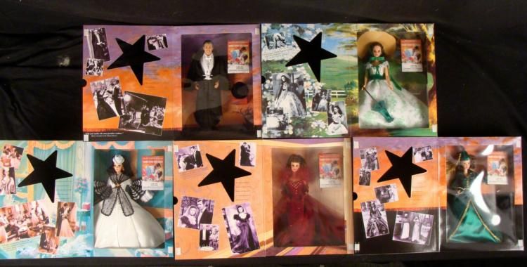 gone with the wind barbie collection