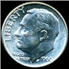 Image 1 : 1960 FDR Silver 10c MS66 Full Bands (COI-11649)