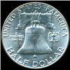 Image 2 : 1962D Franklin Half MS65/66 FBL Double Die ERROR (COI-10530)