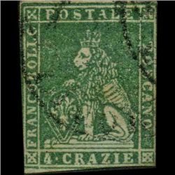 1851 Tuscany 4g Stamp (STM-0921)