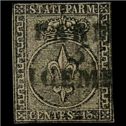 1852 Parma 15c Stamp (STM-0934)