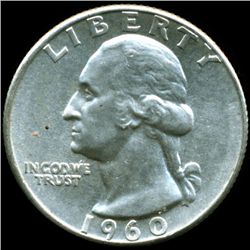 1960 Washington 25c MS65 (COI-12269)