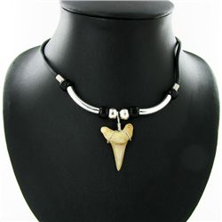 Shark Ivory Choker Necklace (JEW-2951)