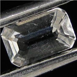 0.3ct Natural Blue Aquamarine Baguette (GEM-33435E)