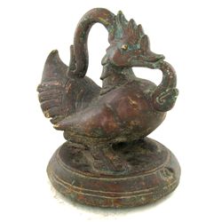 Duck Opium Weight Early 1900s Bronze BIG HEAVY (ANT-1950)