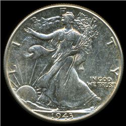 1943 Walking 50c MS66 (COI-9709)