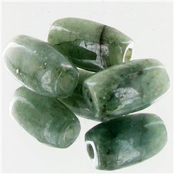 35.1ct Green Jade Beads Parcel (GEM-49819)