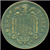 Image 2 : 1953 Spain 1p XF/VF Scarce (COI-10304)