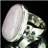 Image 2 : 66.15twc Natural Kunzite Sterling Ring (JEW-4100A)