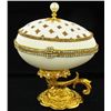 Image 2 : Fabrege Style Decorative Egg Ring Box (DEC-667)