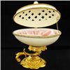 Image 3 : Fabrege Style Decorative Egg Ring Box (DEC-667)