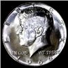Image 4 : 1966 JFK Half SMS MS66/67 STRONG Double Die Struck Thru ERROR (COI-10932)