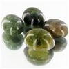 Image 1 : 20.25ct Green Tourmaline Cabochon Parcel (GEM-40835)