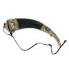 Image 1 : Tibet Vintage Silver Turquoise Powder Horn (ANT-2013)