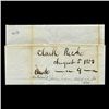 Image 2 : 1850 VT Stampless Cover SCARCE (STM-2022)