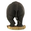 Image 1 : Handcarved Teak Elephant Derrier Tush (CLB-1044)