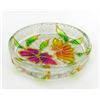 Image 3 : Ornate Overlaid Glass Candle Holder (CLB-638)