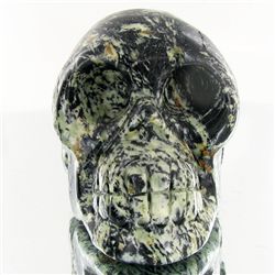 1810ct Hand Carved Agate Skull (MIN-001721)