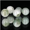 Image 1 : 9.89ct Green Jade Beads Parcel (GEM-49175)