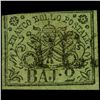 Image 1 : 1852 Papal States 2b Stamp (STM-0998)