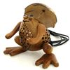 Image 2 : Coconut Shell Teak Frog Lamp (DEC-681)