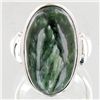 Image 1 : 56.8twc Natural Kunzite Sterling Ring (JEW-4085A)