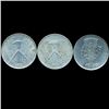 Image 2 : 1950-53 East Germany 1pf AU 3Pcs. (COI-9784)