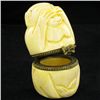 Image 2 : Chinese Bone Hinged Gem Case (CLB-1075)
