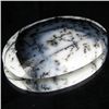 Image 1 : 49.4ct Dendrite Opal Cabochon (GEM-45492)