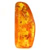 Image 2 : 475ct Natural Peru Amber Polished Cab w/Insects! (MIN-000956)
