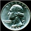 Image 1 : 1955D Washington 25c MS64/65 Underweight ERROR (COI-12012)