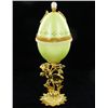 Image 2 : Fabrege Style Decorative Egg Ring Box (DEC-617)