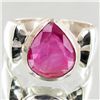 Image 1 : 38.5twc Ruby Sterling Ring (JEW-4120A)