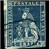 Image 1 : 1851 Tuscany 6g Stamp (STM-0926)