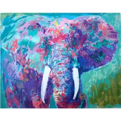 Neiman "Elephant" Serigraph - Hand Signed