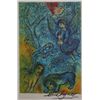 Image 2 : Marc Chagall Hand Signed Lithograph In Colors
