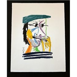 Picasso 1970 Le Gout De Bonheur Lithograph