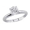 Image 1 : 0.60 ct Round cut Diamond Solitaire Ring, G-H, VVS