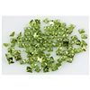 Image 1 : Peridot 30.55 ctw Loose Gemstone 4x4mm Princess Cut