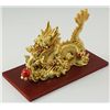 Image 2 : Golden Brass Chinese Dragon w/ Red Fire Ball for 2012
