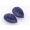 Image 1 : 149.22ctw SapphirePearCutLooseGemstone lotof2