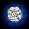 Image 1 : EGL USA 1.00ctw Certified Asscher Brilliant Diamond E,V