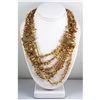 763.50ct Philippine Sea Shells Crystal Granite Necklace