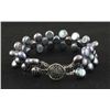 Image 1 : 96.55CTW 7" BLACK SIOPAO BRACELET METAL LOCK PHILIPPINE