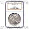 Image 1 : Certified Uncirculated Silver Eagle 1987 MS69