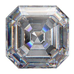 GIA 1.00ctw Certified Asscher Brilliant Diamond D,VVS1