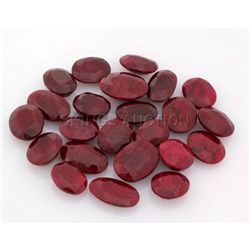 132.50ctw Ruby Oval Cut Loose Gemstone