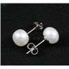 Image 2 : 9.32CTW WHITE SIOPAO EARRING PHILIPPINES